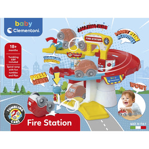 La caserne des pompiers-culbutos