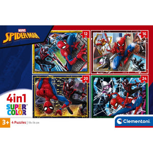 Marvel Spiderman - 1x12 + 1x16 + 1x20 + 1x24 pièces