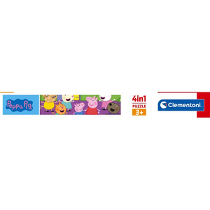 Peppa Pig - 1x12 + 1x16 + 1x20 + 1x24 pièces