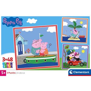 Peppa Pig - 3x48 pièces