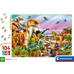 Land Of Dinosaurs - 104 pièces