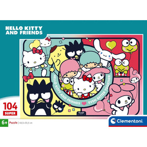 HELLO KITTY - 104 pièces