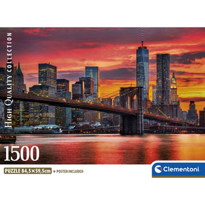 East River At Dusk - 1500 pièces