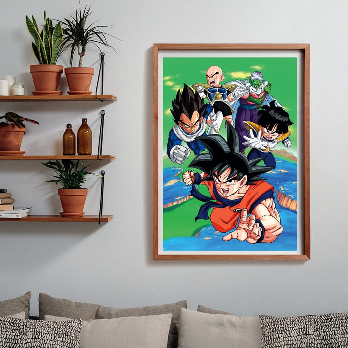 Clementoni Puzzle Dragon Ball – 1000 Pièces, 70x50 Cm, Affiche Incluse, Fabriqué En Italie