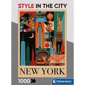 STYLE IN THE CITY - NEW YORK - 1000 pièces