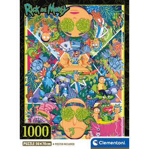 RICK & MORTY - 1000 pièces