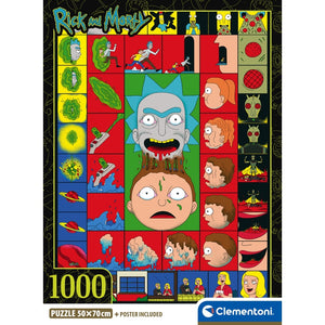 RICK & MORTY - 1000 pièces