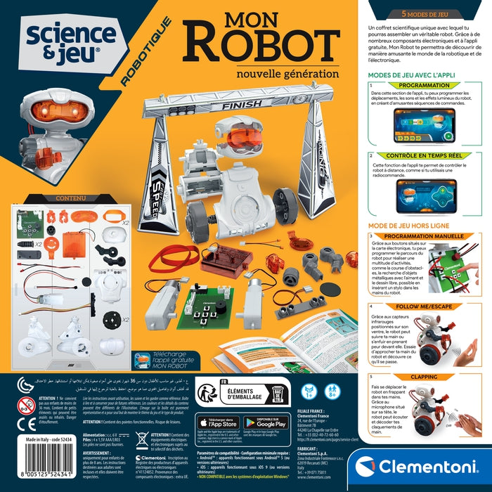 Mon Robot - Nouvelle g?�n?�ration Clementoni FR