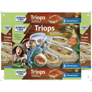 Triops, les animaux préhistoriques