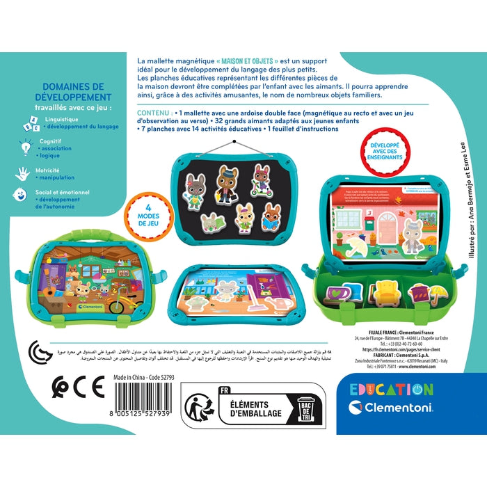 CLEMENTONI - Puzzle magnétique de la France CLEMENTONI - Puzzle magnétique de la France