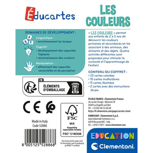 Les couleurs - Éducartes