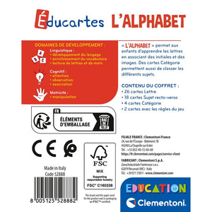 L'alphabet - Éducartes