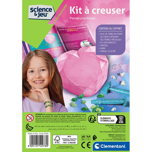 Kit à creuser - Pierres précieuses