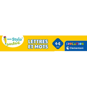 Mon stylo parlant - Lettres et Mots - 60 activités