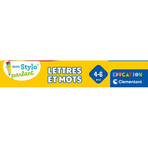 Mon stylo parlant - Lettres et Mots - 60 activités