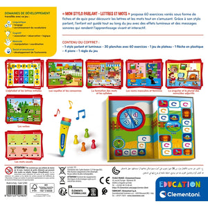 Mon stylo parlant - Lettres et Mots - 60 activités