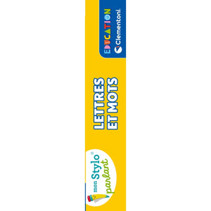 Mon stylo parlant - Lettres et Mots - 60 activités