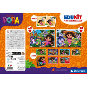 Edukit 4 en 1 - Dora l'Exploratrice