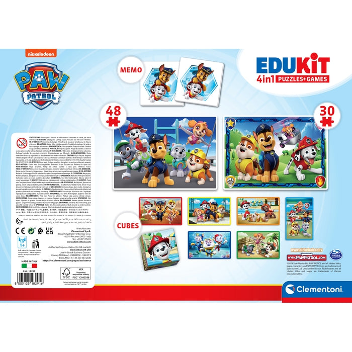 Edukit 4 en 1 - Pat'Patrouille