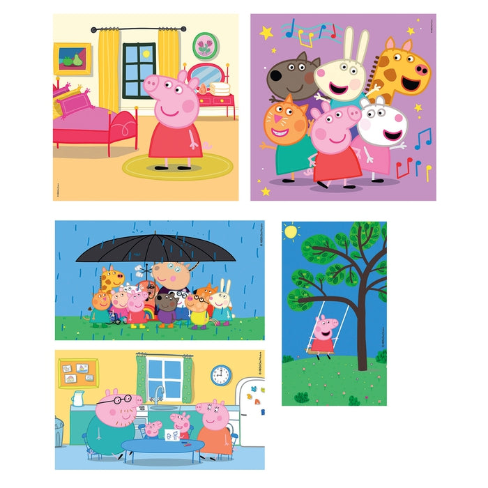 Peppa Pig - 1x60 + 2x48 + 4x30 + 3x18 pièces