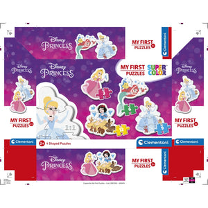 Disney Princess - 1x3 + 1x6 + 1x9 + 1x12 pièces