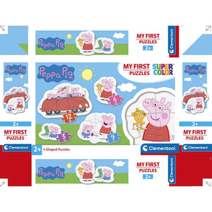 Peppa Pig - 1x3 + 1x6 + 1x9 + 1x12 pièces