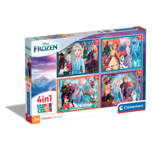 Disney Frozen - 1x12 + 1x16 + 1x20 + 1x24 pièces