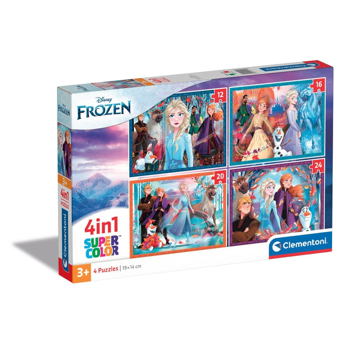 Disney Frozen - 1x12 + 1x16 + 1x20 + 1x24 pièces