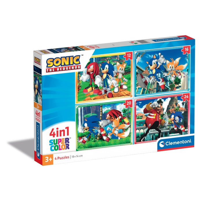 Sonic - 1x12 + 1x16 + 1x20 + 1x24 pièces