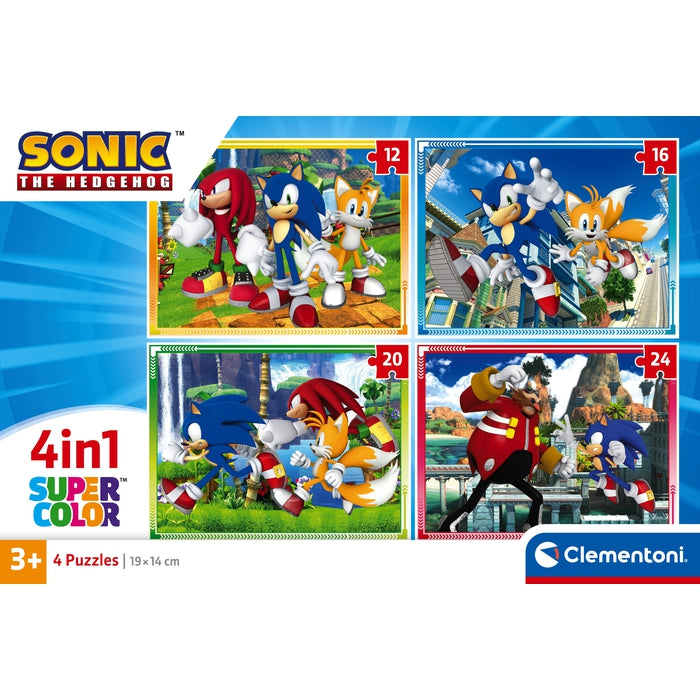 Sonic - 1x12 + 1x16 + 1x20 + 1x24 pièces