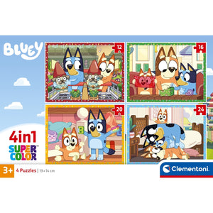 Bluey - 1x12 + 1x16 + 1x20 + 1x24 pièces