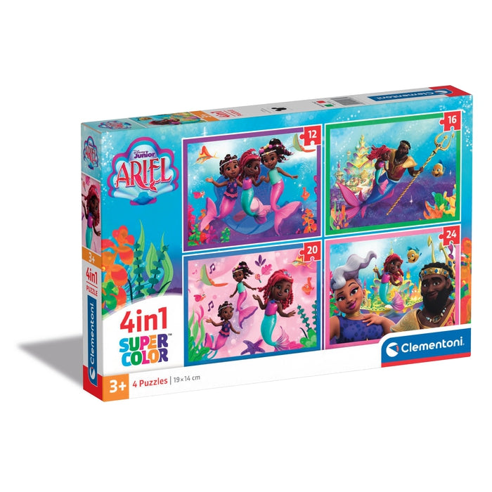 Disney Ariel - 1x12 + 1x16 + 1x20 + 1x24 pièces