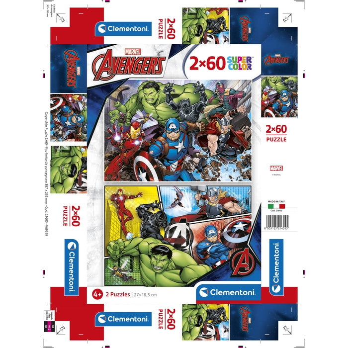 Marvel Avengers - 60 pièces