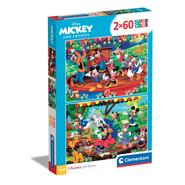 Clementoni - 21607 - Supercolor Puzzle - 44 Cats - 2x60 pièces - Puzzle Clementoni - 21607 - Supercolor Puzzle - 44 Cats - 2x60 pièces - Puzzle