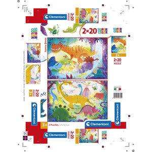Funny Dinos - 20 pièces