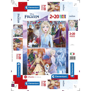 Disney Frozen 2 - 2x20 pièces