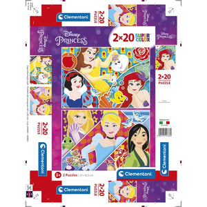 Disney Princesses - 2x20 pièces