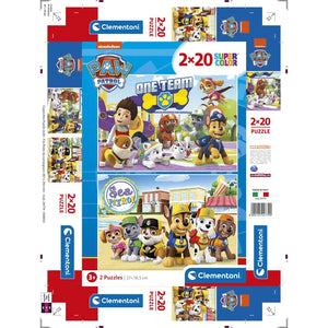 Paw Patrol - 2x20 pièces