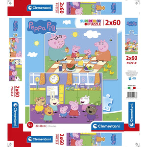 Peppa Pig - 2x60 pièces