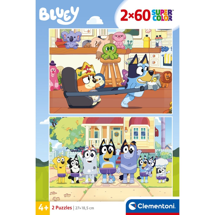 Bluey - 60 pièces