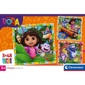 Dora The Explorer - 3x48 pièces