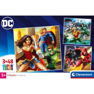 Dc Comics Justice League - 3x48 pièces