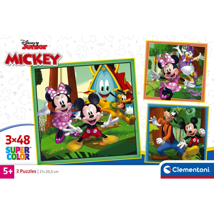 Disney Mickey and Friends - 3x48 pièces