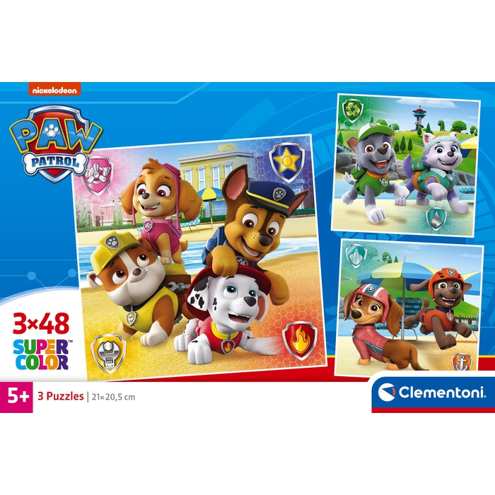 Paw Patrol - 3x48 pièces