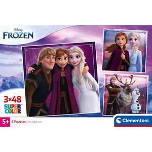 Disney Frozen - 3x48 pièces