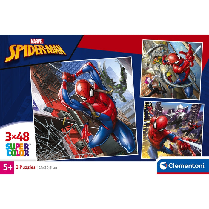 Marvel Spiderman - 3x48 pièces