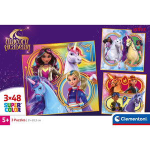 Unicorn Academy - 3x48 pièces