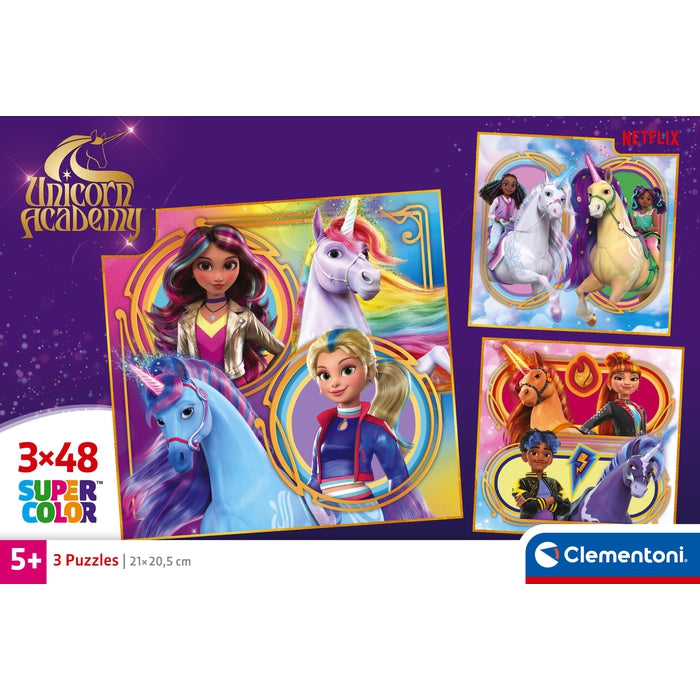 Unicorn Academy - 3x48 pièces - 3x48 pièces