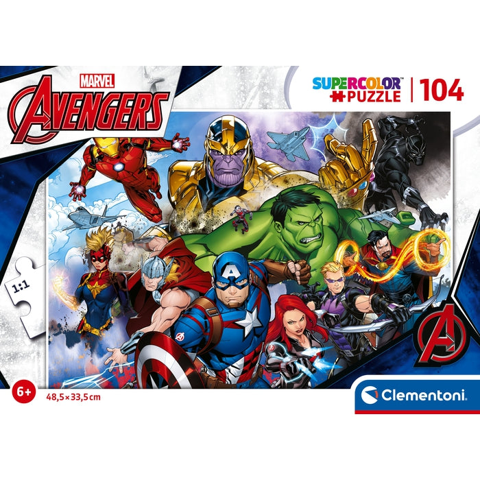 Marvel Avengers - 104 pièces