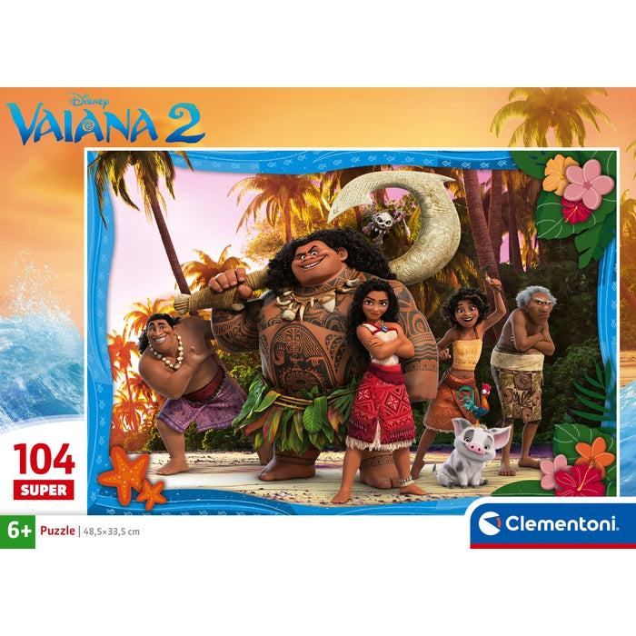 Disney Vaiana 2 - 104 pièces